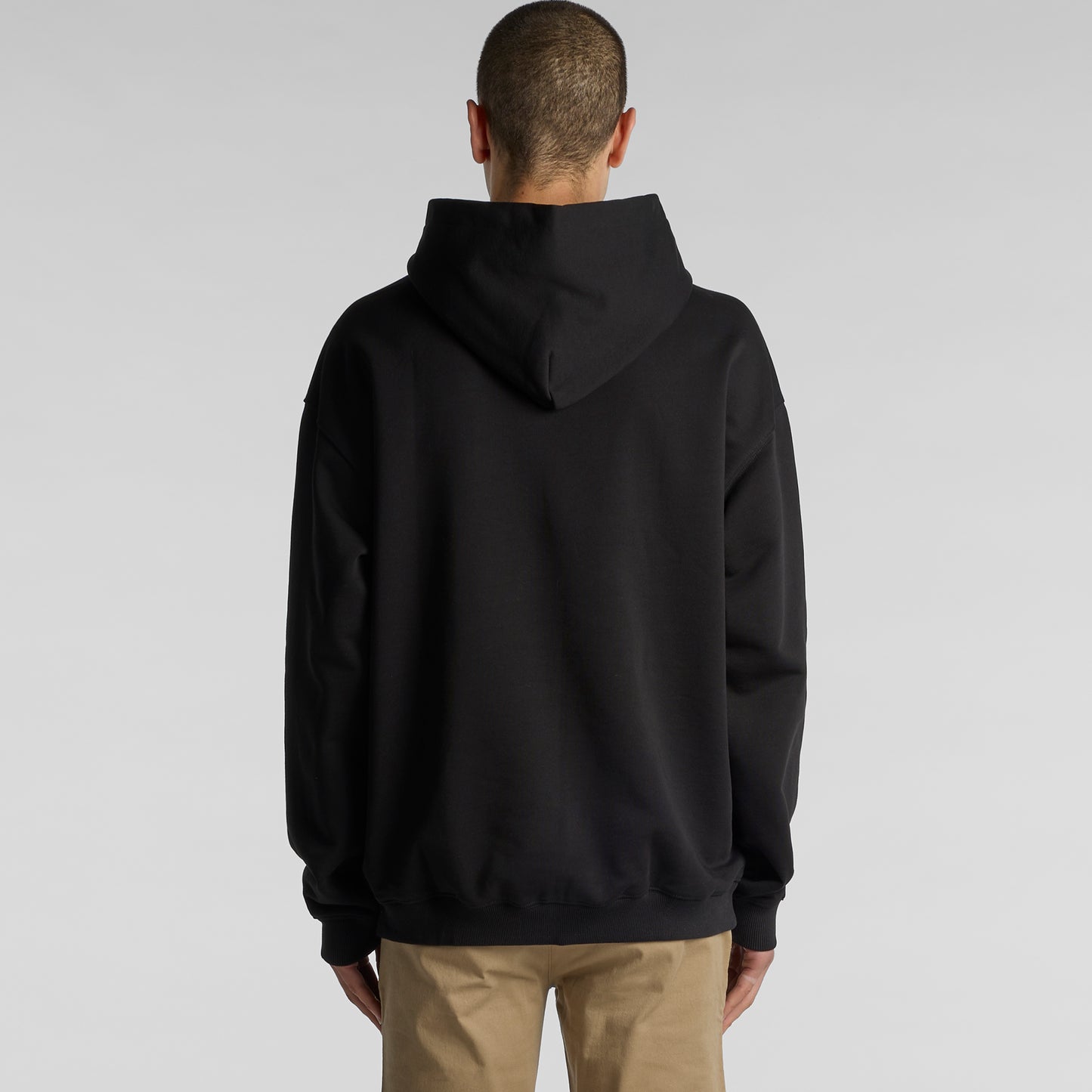 Vintage Washed Frayed-Hem Hoodie