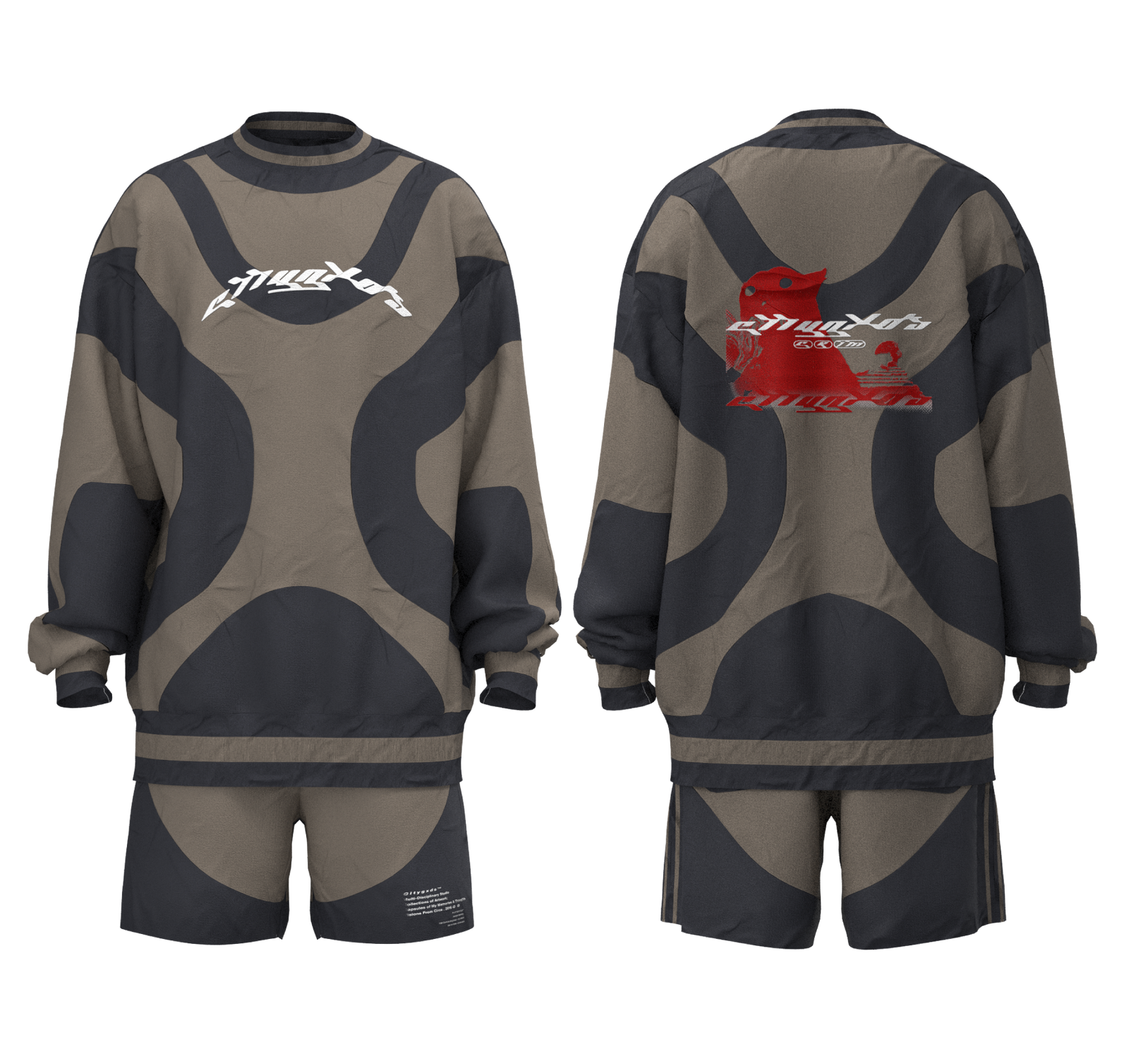 3D streetwear fit