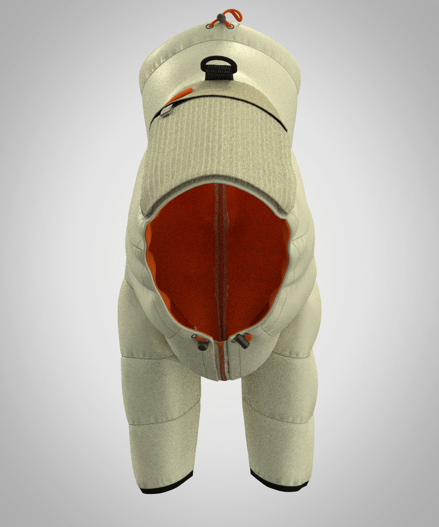Technical Dog Puffer Coat