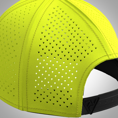 High Vis 5 Panel Snapback Cap