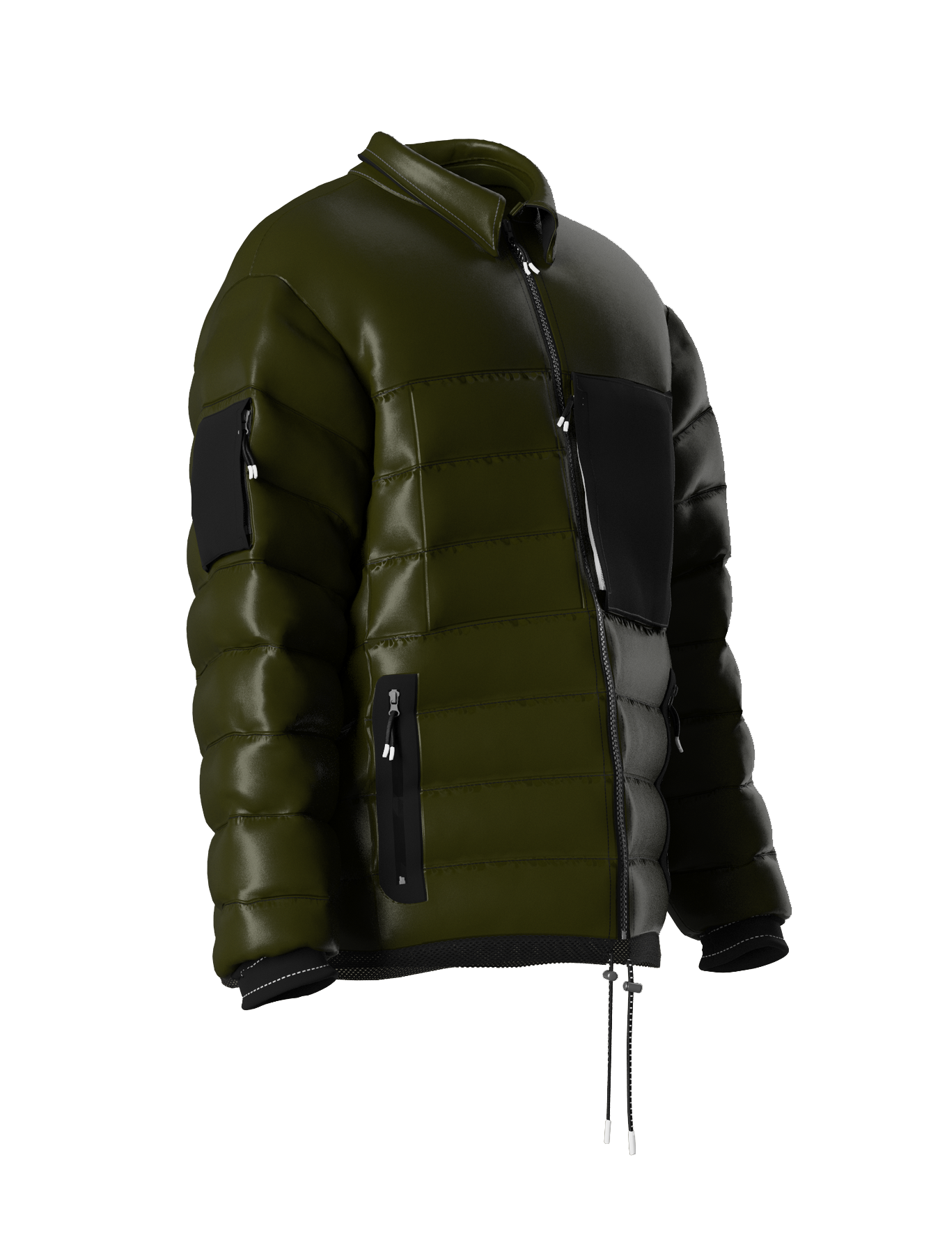 Mid Weight Puffer With Collar