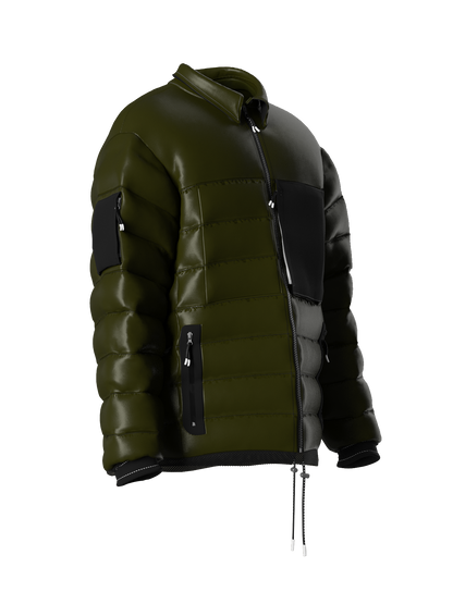 Mid Weight Puffer With Collar