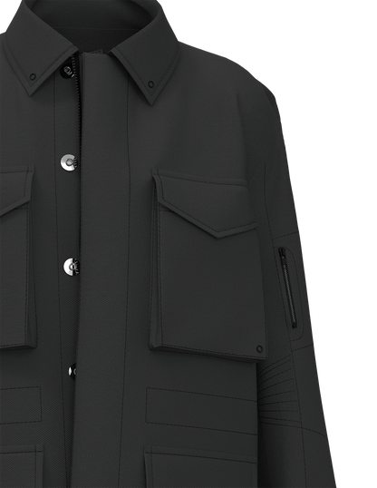 Classic M65 Jacket with Collar