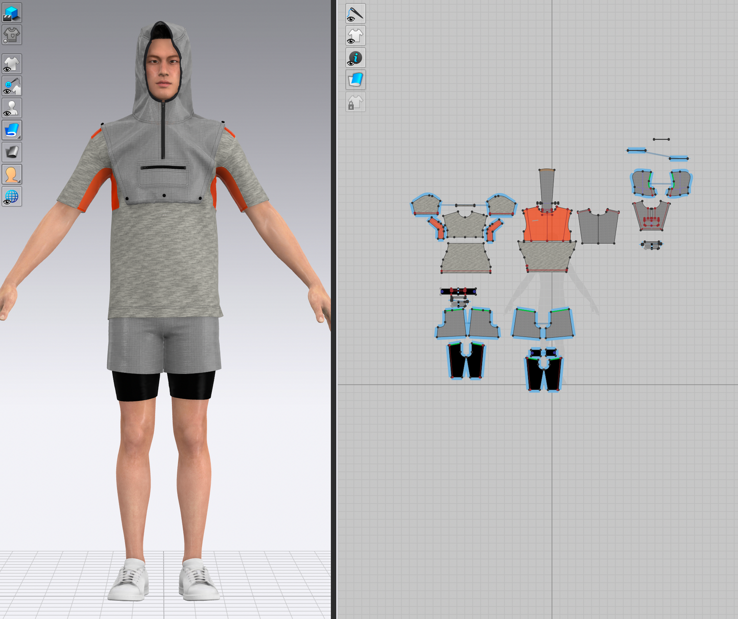 3D Running Fit