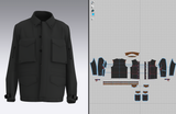 Classic M65 Jacket with Collar