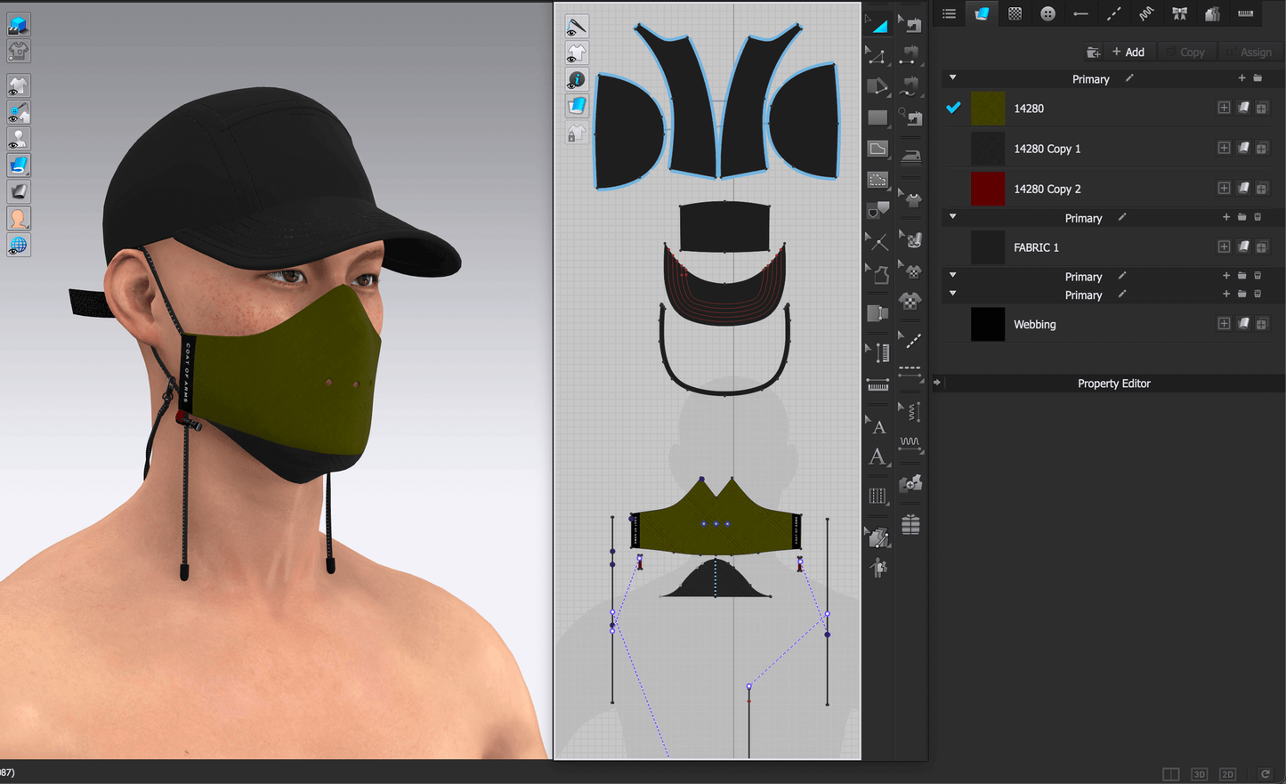 3D Technical Face Mask