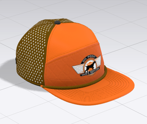 3D Snapback Cap Design
