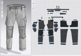 3D Men Utility Cargo Pant