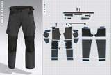 3D Men Utility Cargo Pant