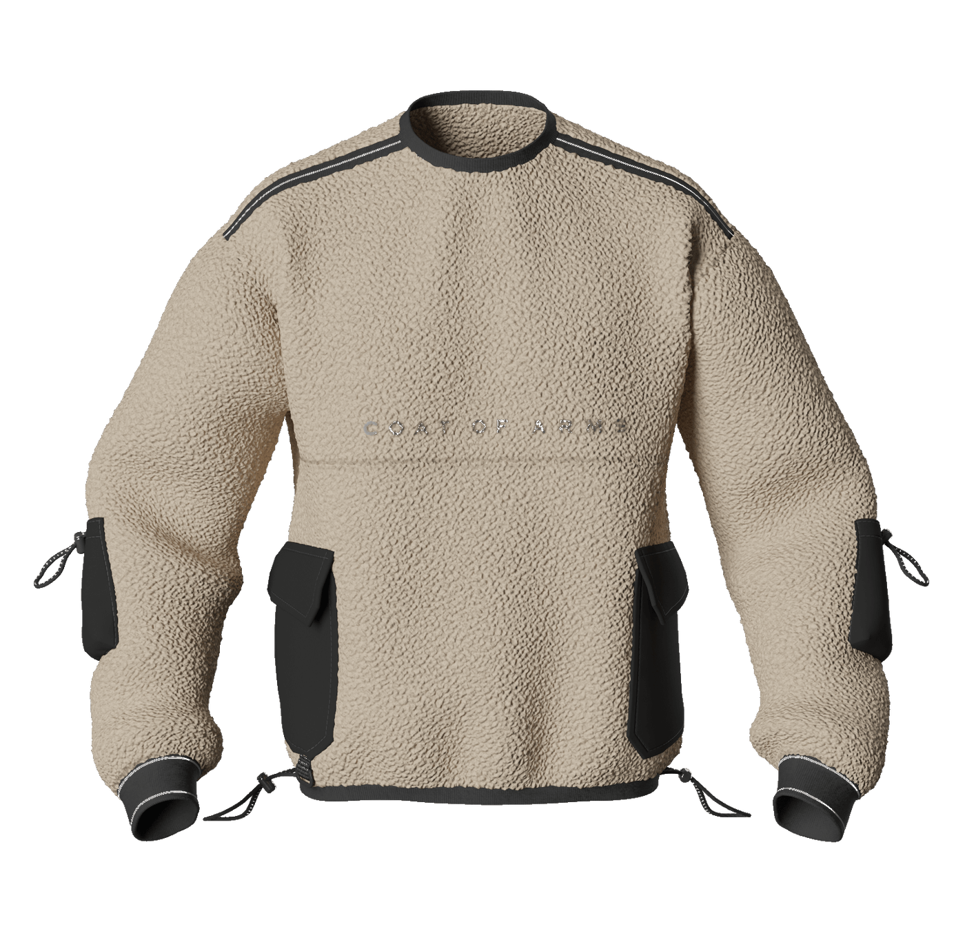 3D Tech Sherpa Crewneck