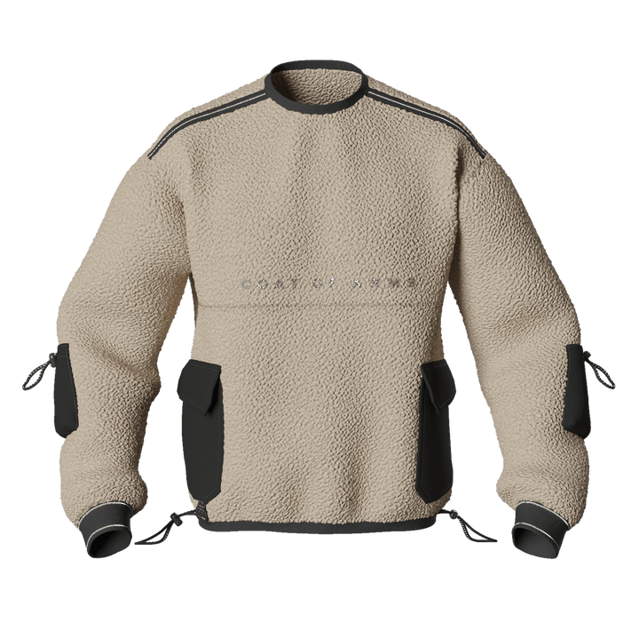 3D Tech Sherpa Crewneck