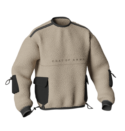 3D Tech Sherpa Crewneck