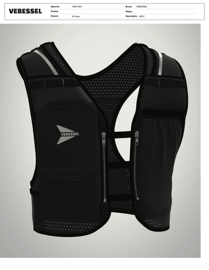 3D Running Vest and Tech Pack
