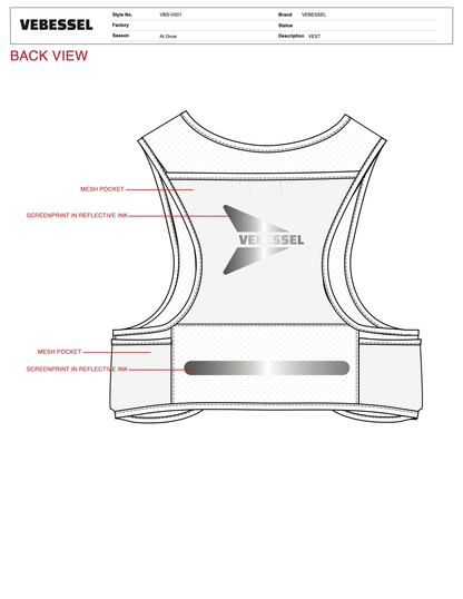 3D Running Vest and Tech Pack