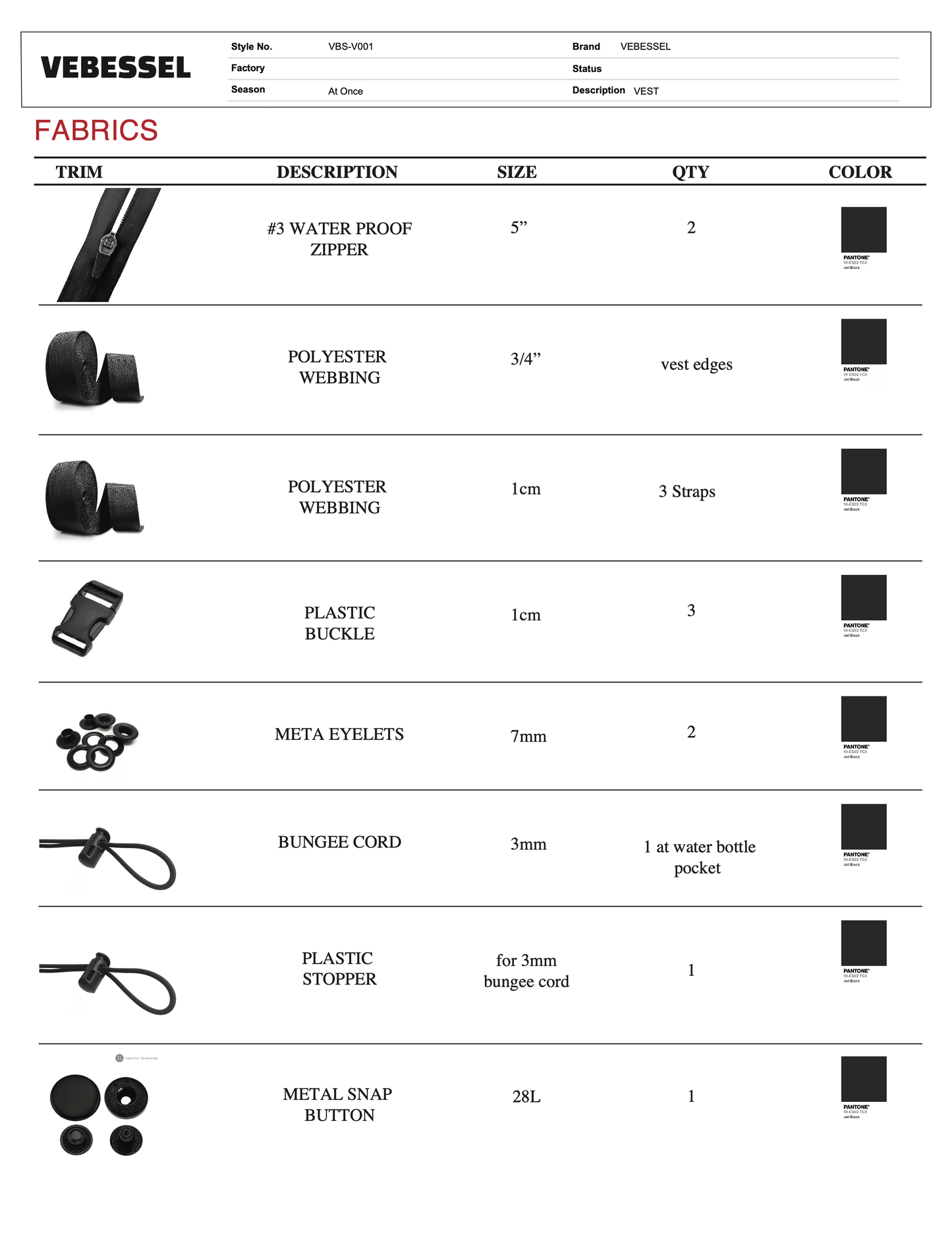 3D Running Vest and Tech Pack