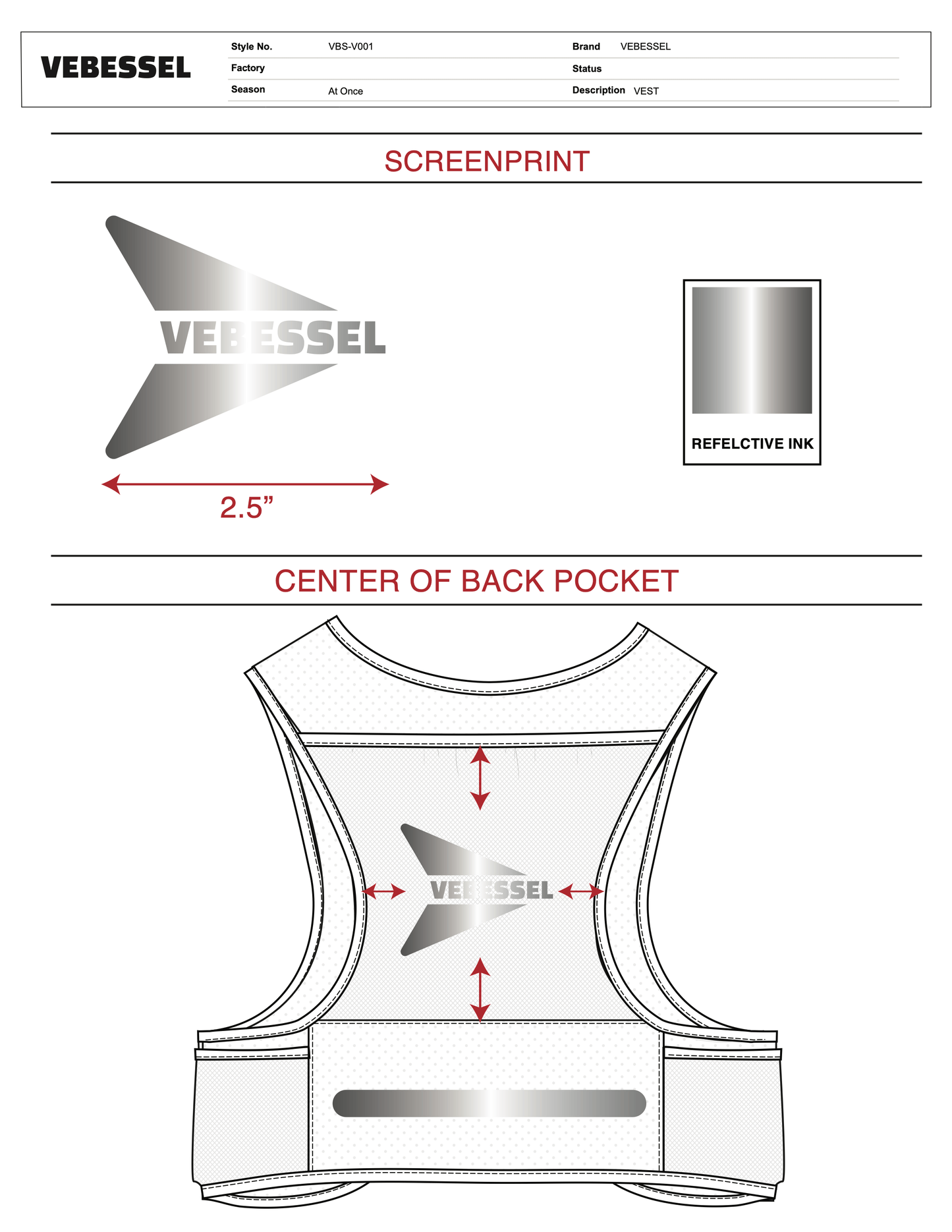 3D Running Vest and Tech Pack