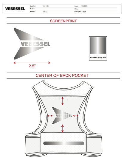 3D Running Vest and Tech Pack