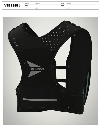 3D Running Vest and Tech Pack