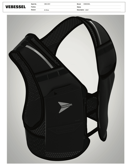 3D Running Vest and Tech Pack