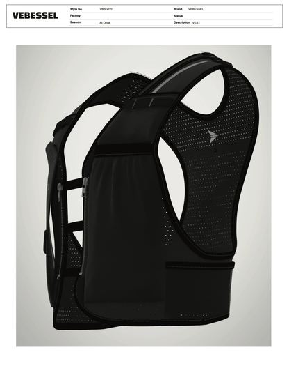 3D Running Vest and Tech Pack