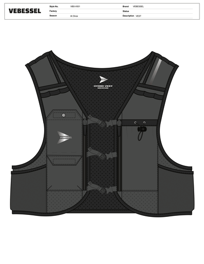 3D Running Vest and Tech Pack
