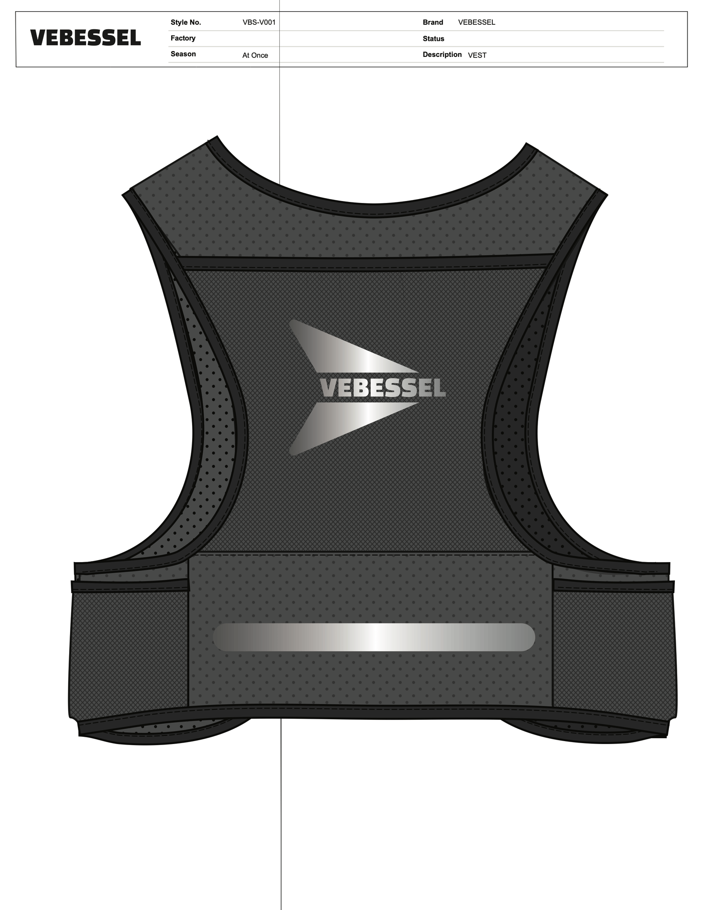 3D Running Vest and Tech Pack