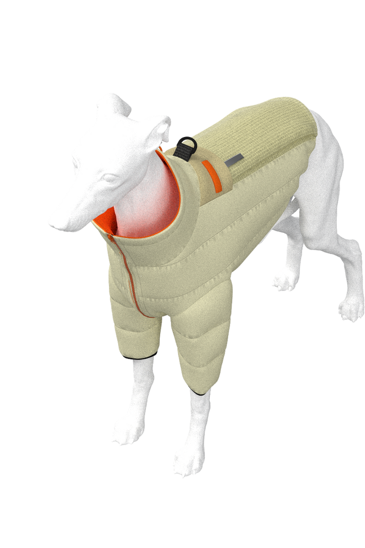 Technical Dog Puffer Coat