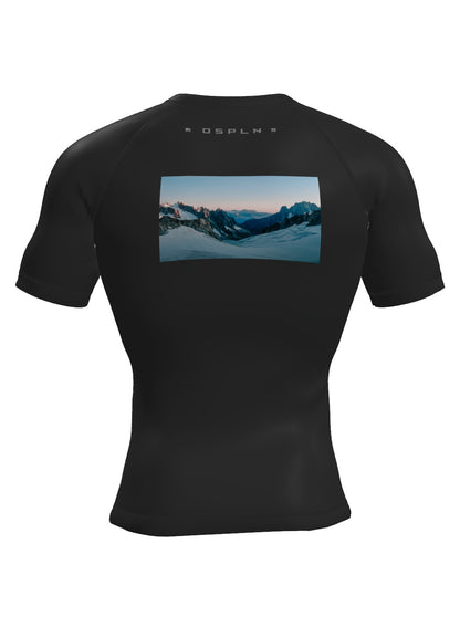 Custom Short Sleeve Rashguard - Black Back
