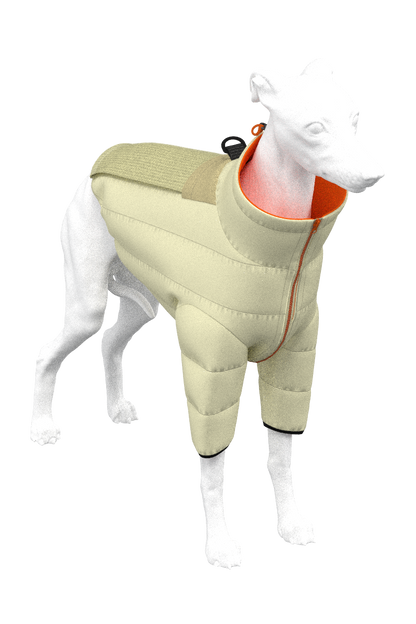 Technical Dog Puffer Coat
