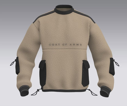 3D Tech Sherpa Crewneck