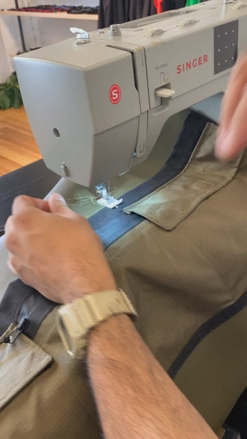 Tech Leather Barista Apron