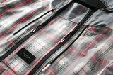 Transparent Tartan Rain Coat