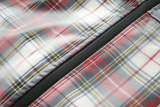 Transparent Tartan Rain Coat