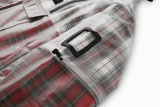 Transparent Tartan Rain Coat