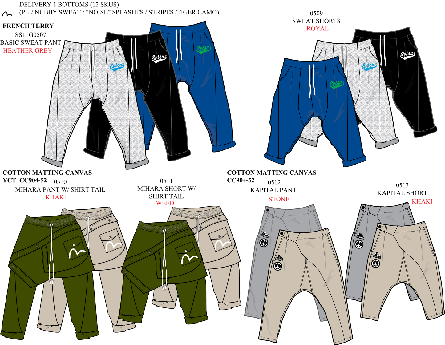 Evisu Non Denim