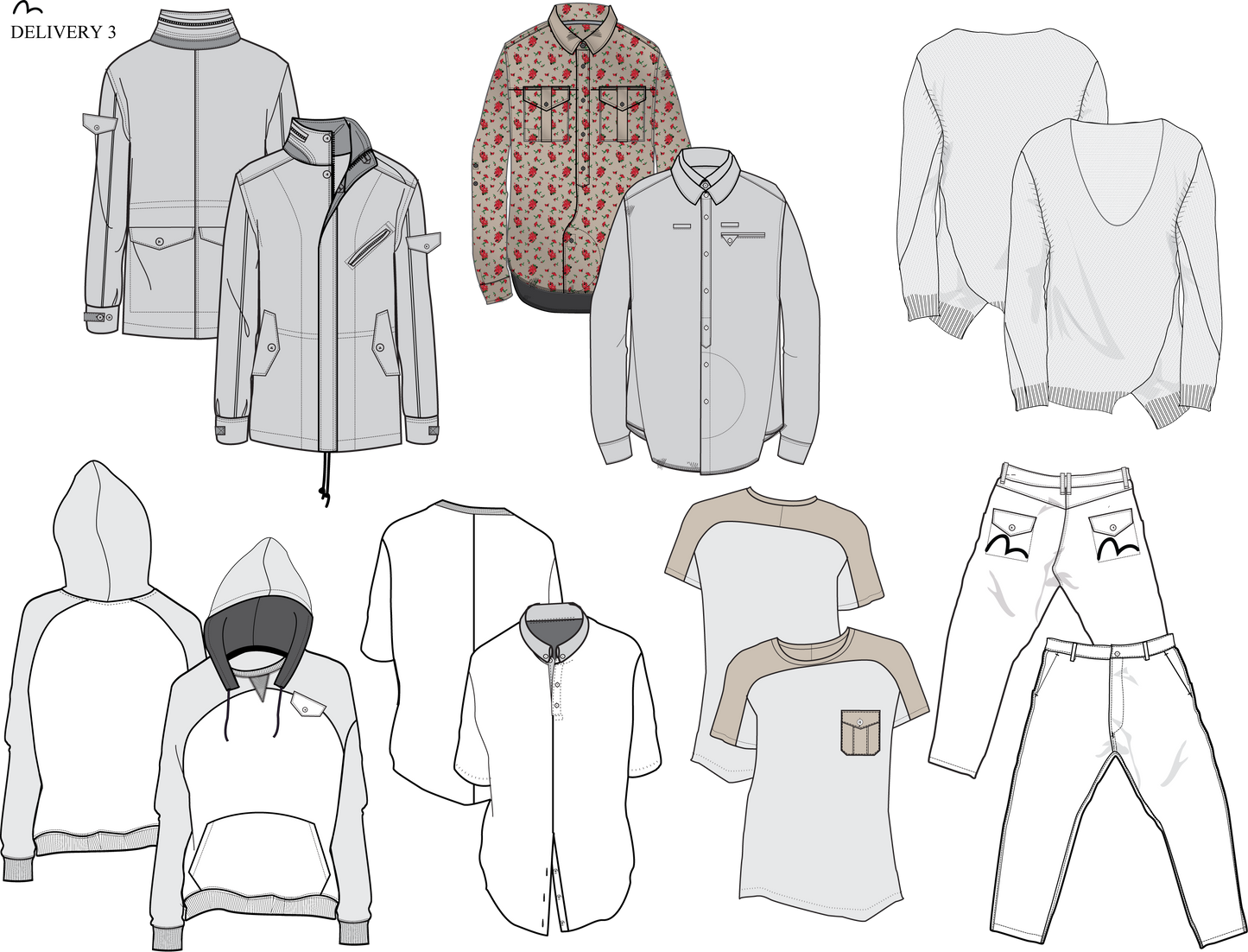 Evisu Non Denim