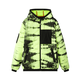 Tie Dyed Transparent Ripstop Puffer