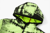 Tie Dyed Transparent Ripstop Puffer