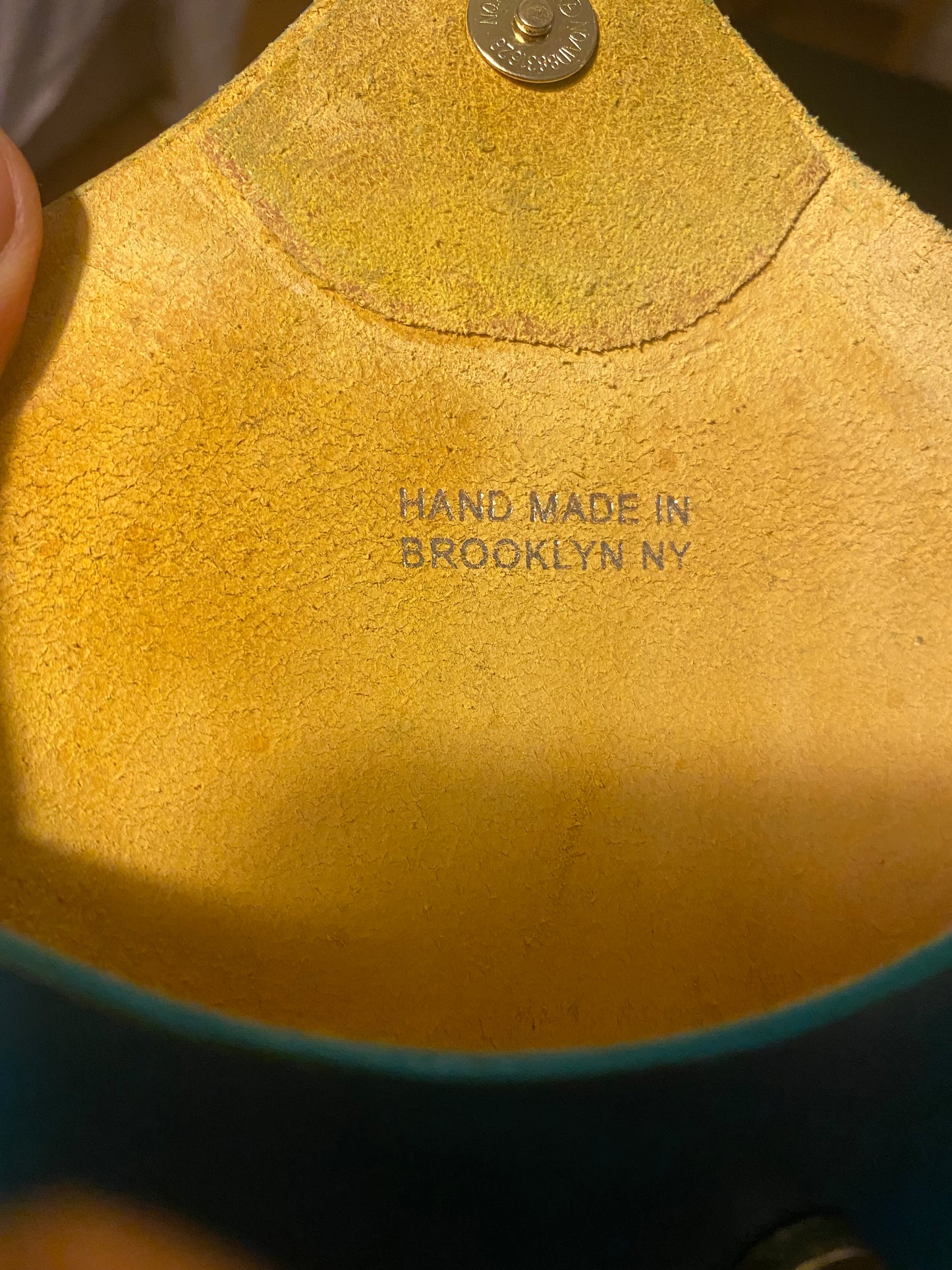 Hand Made Leather Eyeglass Case