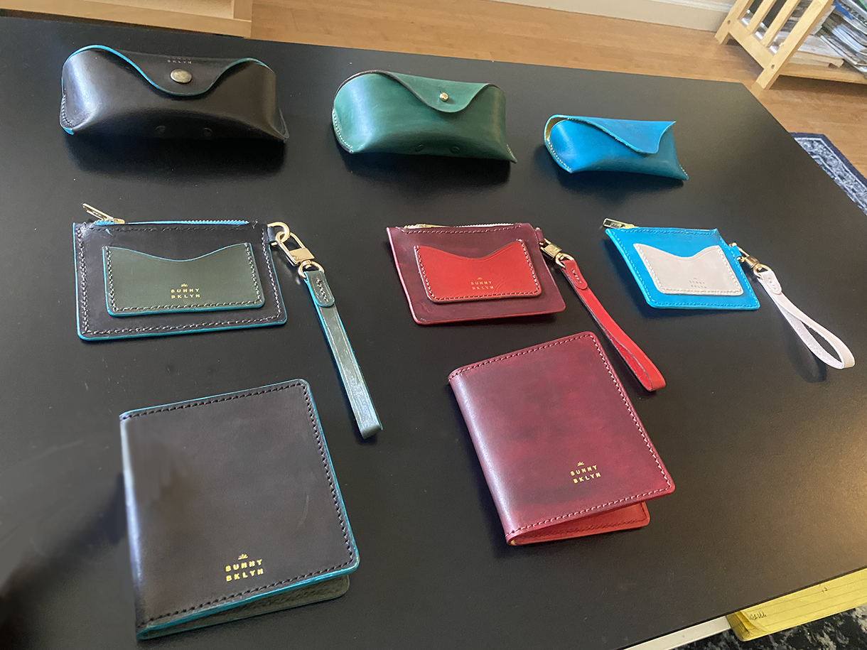 Hand Made Leather Eyeglass Case