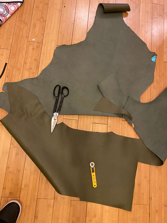 Tech Leather Barista Apron