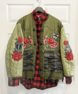 Upcylced Vintage Military Liner