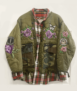 Upcylced Vintage Military Liner