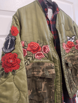 Upcylced Vintage Military Liner