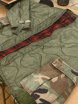 Upcylced Vintage Military Liner