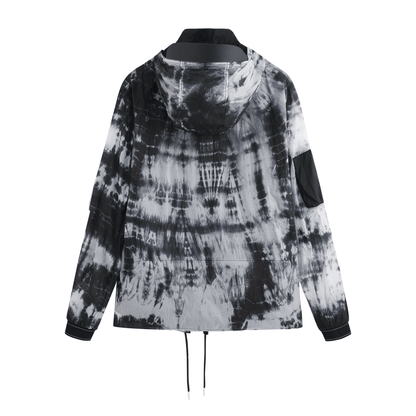 Tie Dyed Transparent Spring WindBreaker