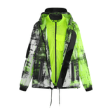 Tie Dyed Transparent Spring WindBreaker
