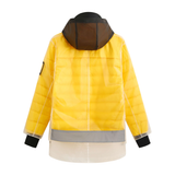 PU Raincoats with Zip Out Puffer Lining