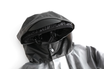 PU Raincoats with Zip Out Puffer Lining