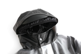 PU Raincoats with Zip Out Puffer Lining